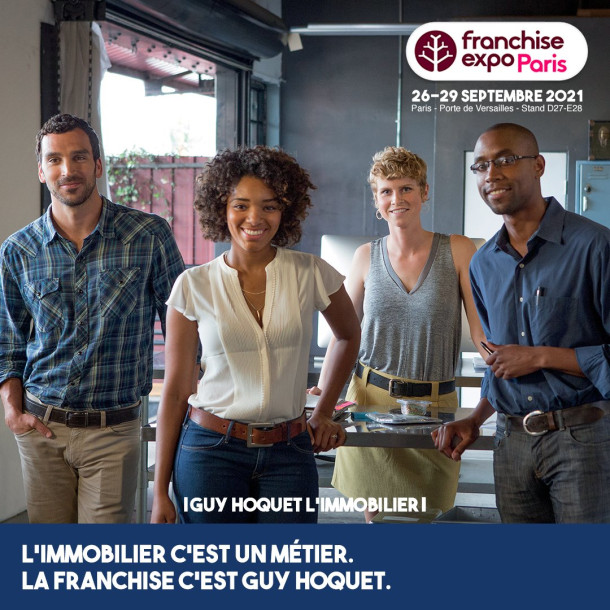 Guy Hoquet l’Immobilier au Salon Franchise Expo 2021